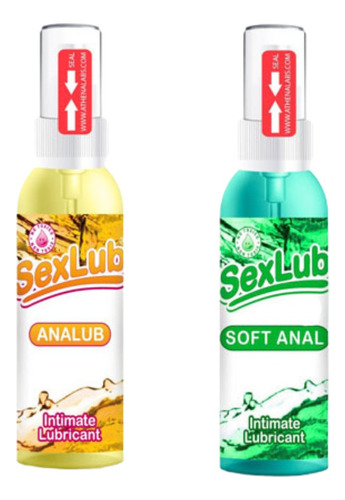  Oferta   Pack Lubricante Anal - Relajante + Aloe Vera 