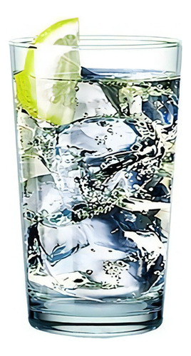 Vaso Cooler Nova Vidrio 570 Ml Ocean Color Transparente