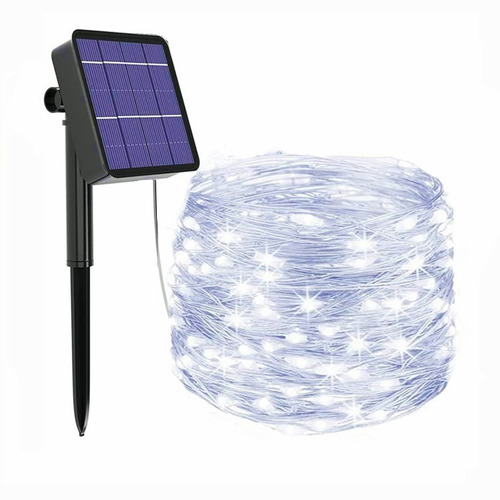 Tira De Luz Solar Led Para Navidad 300 Led