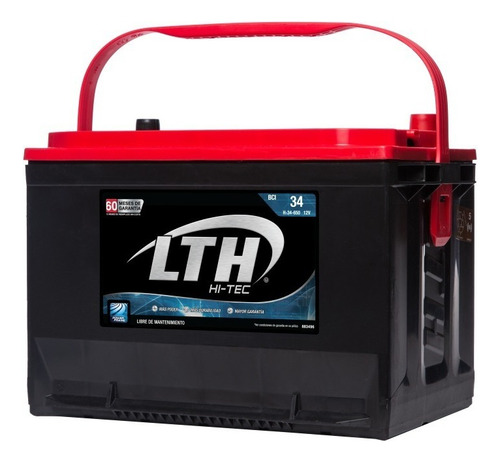 Bateria Lth Hitec Volkswagen Routan Exclusive 2008 - H34-650