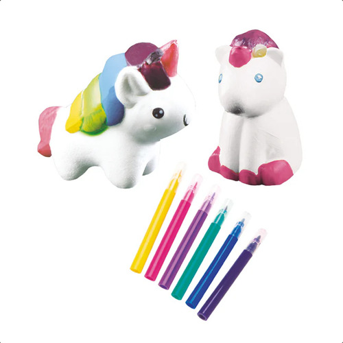 Unicorns Squishies Para Pintar Juliana Crearte - Yamanca