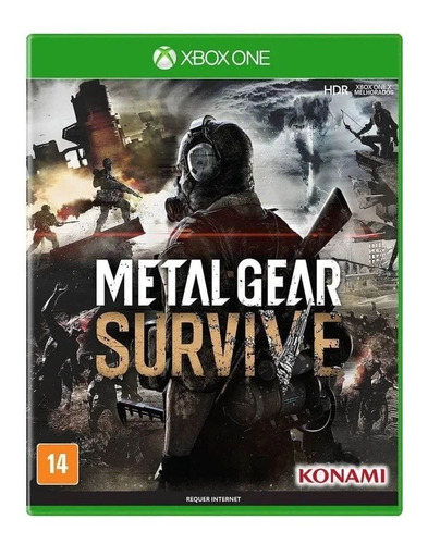 Jogo Mídia Física Metal Gear Survive Xbox One
