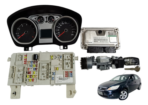 Kit Code Injeçao Ford Focus Hatch 2011 1.6 Manual Usado