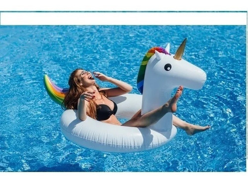 Flotador Unicornio Gigante 175x120cm Envio Gratuito