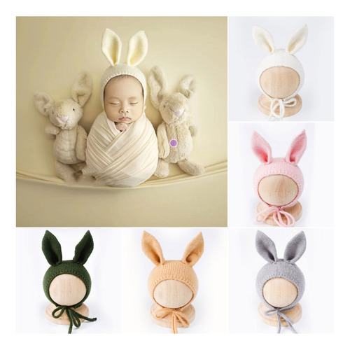 (w) Accesorios De Fotografía Para Bebés De 0 A 1 M Rabbit E