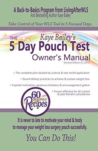 Book : The 5 Day Pouch Test Owners Manual - Bailey, Kaye