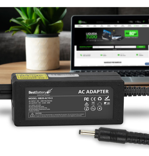 Fonte Carregador Para Notebook Acer Cb5-132t-c67q
