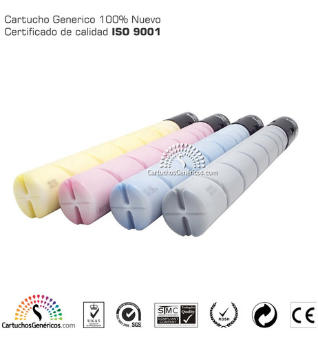 4 Toner Compatible Konica Bizhub C224e, C284e, C224, C284