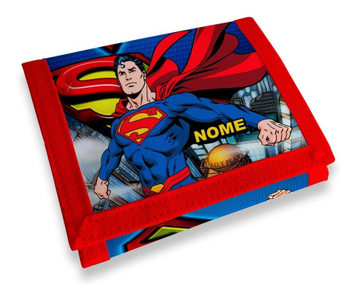 Carteira Infantil Super Homem 