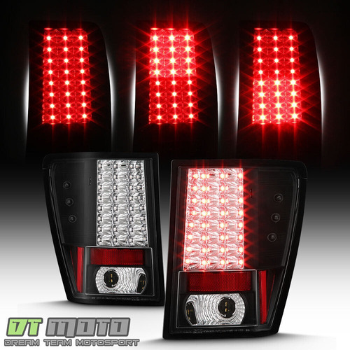 Par Micas Negro Led Jeep Grand Cherokee Laredo 2005 4.7l