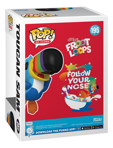Sam Tucan Froot Loops Funko