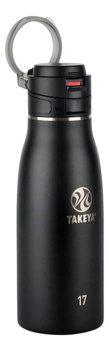 Takeya Botella De Viaje  Negro Maximo Confort 500ml