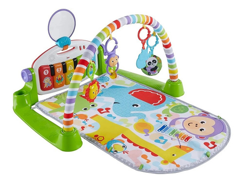 Imagem 2 de 10 de Fisher-price Ginásio De Atividades Pianinho Deluxe - Mattel