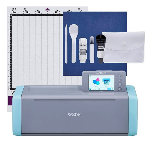 Scanncut Mini Plotter Brother Sdx125 Lcd 5 Wi-fi 682 Diseños