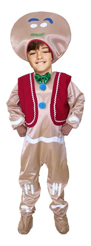 Disfraz De Galleta De Jengibre - Disfraces Para Niñas Y Niños - Disfraz De Navidad Traje Navideño Disfraz De Galleta Navideña Shrek Disfraces Galletas