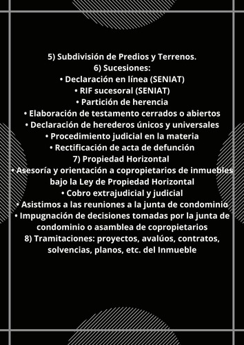 Imagen 3 de 3 de Asesorías - Servicios Legales & Inmobiliarios