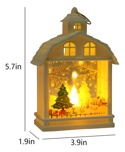 Batería Para Decoración Navideña Con Iluminación, Incluye Le