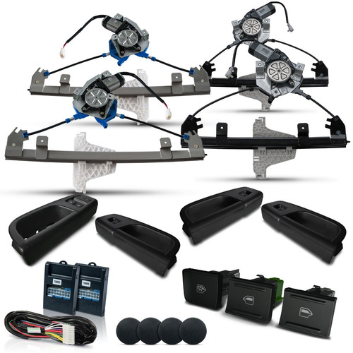 Kit Vidro Elétrico Gol G6 2015 4 Portas Completo Original