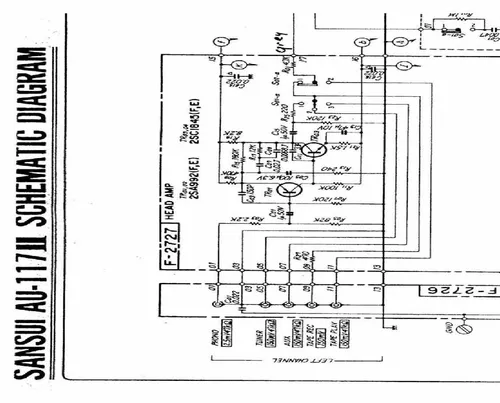 comprar Esquema Sansui Au117ii  Au117 2 Em Pdf Alta Resolução