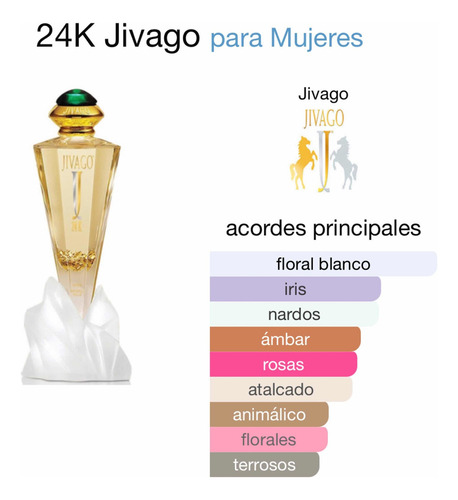 Jivago 24k Women Edp 75ml