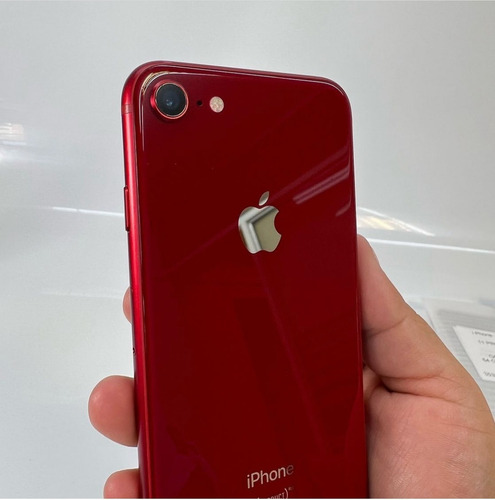Imagen 2 de 10 de Apple iPhone 8 64gb Red Cargador Cable Funda Templado Cuota