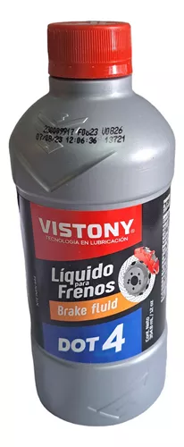 Liquido De Frenos Vistony DOT 4 Moto - 4 OZ