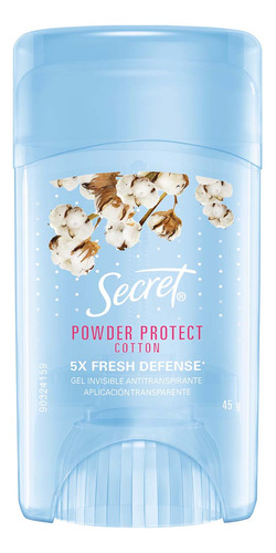 Antitranspirante En Gel Secret Powder Protect 45g