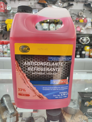 Refrigerante 33% Antifreeze/ Coolant - Hella 