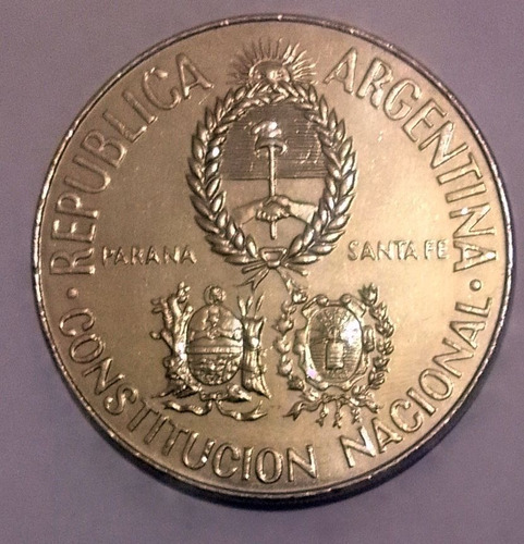 Moneda Material Ferroso $5 Convención Nacional 1994 (Usado)