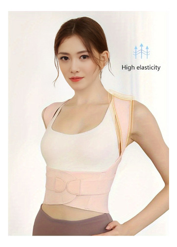 Corrector De Postura Ajustable Y Transpirable Para Mujeres Y