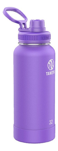 Botella Agua Takeya 930ml Antigoteo Nitro Purple