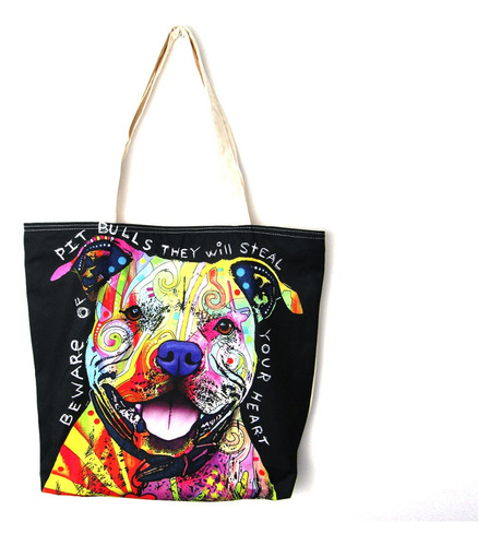 Bolsos De Compras, Resistente Estampados Perro Popart