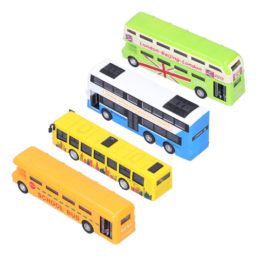 Juego De Juguetes Plegables Para Coche, 4 Piezas, Aleación,