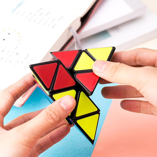 Pyramid Speed Cube Brain Teasers 3x3x3 Cubo Cubo Triángulo