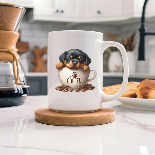 Kit Imagenes Png Clipart Cachorros Perros Y Taza De Café