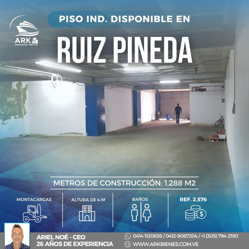 (#1178) Piso Completo De 1.288 M2, Ubicado En Ruiz Pineda
