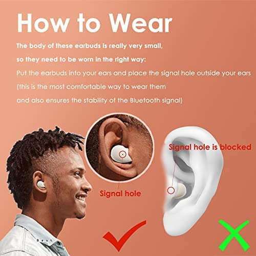 Auriculares Invisibles Para Dormir Auriculares Inalámbricos