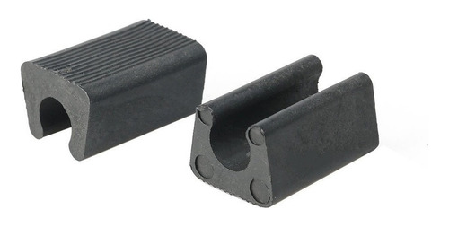Patas De Silla Antideslizantes Para Piso Negro, 12 Piezas