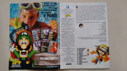 Imagem 3 de 7 de Revista Ultra Jovem 21 Naruto Anime Manga Dragon Ball S686