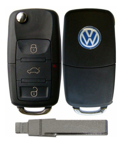 Chave Canivete Completa Vw Gol G5 2009 2010 2011 2012 2013
