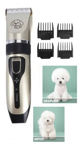 Kit Maquina Rasuradora Perros Corta Cortar Pelo Gato Mascota