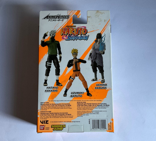 Anime Heroes Naruto Shippuden Uzumaki Naruto (Usado)