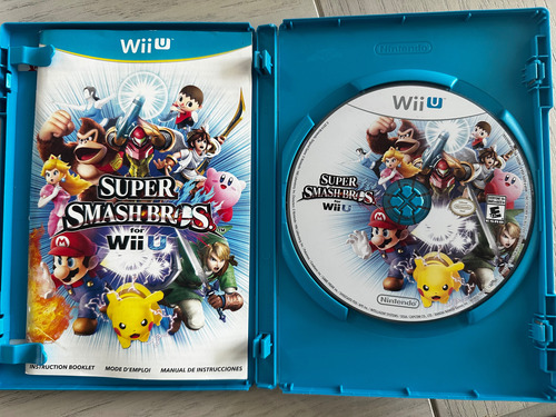 Super Smash Bros Wii U Nintendo Físico (Reacondicionado)