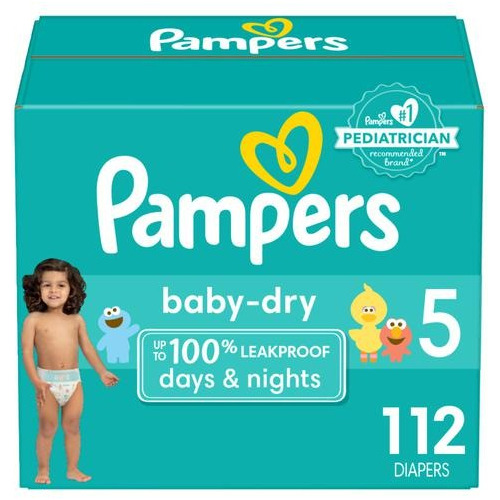 Pampers Baby Dry Pañal Talla 5 - Unidad a $1815