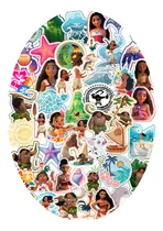 Comprar Stickers Calcos Vinilo X20 Moana Jardin Cumple Termo Colonia