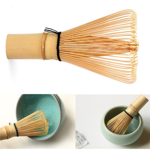 Paquete De Batidor De Bambú, Brocha Herramienta Con Té