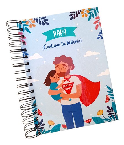 Diario Papá Agenda Cumple Nacimiento Baby Regalo Padre