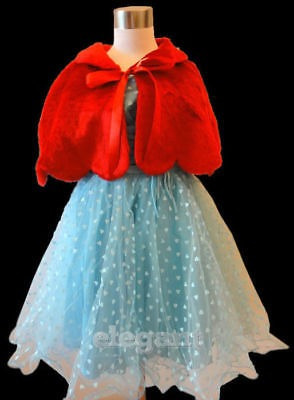 Imitación Piel Flor Niñas Niños Niños Boda Corto Chaqueta