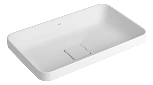 Cuba Deca Sobrepor Retangular 50cm L 23050 17 Branco