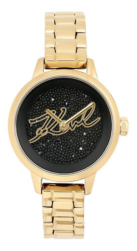 Reloj Karl Lagerfeld Dama  Correa Acero  Dorado